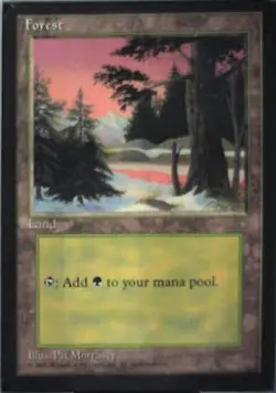 Forest (329) - Ice Age: #381, Magic: The Gathering Nm R84 - Image 1