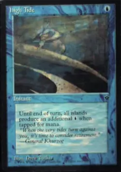 High Tide - Fallen Empires: #18a, Magic: The Gathering Nm R84 - Image 1