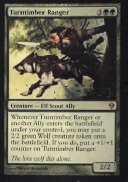 Turntimber Ranger - Zendikar: #191, Magic: The Gathering Nm R84 - Image 1