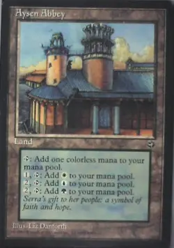 Aysen Abbey - Homelands: #112, Magic: The Gathering Nm R83 - Image 1