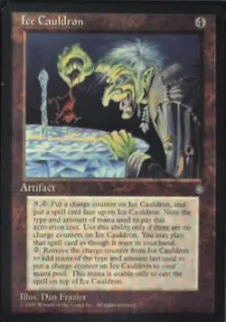 Ice Cauldron - Ice Age: #321, Magic: The Gathering Nm R83 - Image 1