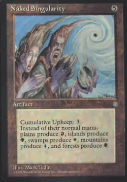 Naked Singularity - Ice Age: #330, Magic: The Gathering Nm R83 - Image 1
