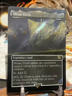 MTG | Minas Tirith (Borderless) (✨Surge Foil✨) [LOTR] - Image 3
