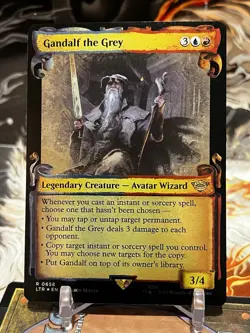 MTG | Gandalf the Grey (Showcase Scrolls) [LOTR] ✨FOIL✨ - Image 1
