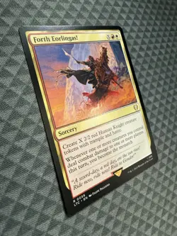 MTG Forth Eorlingas! #0056 Rare Commander: The Lord of the Rings (LTC) - Image 2