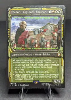 Caesar, Legion's Emperor (Showcase) Universes Beyond: Fallout Regular - Image 1