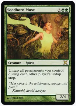 MTG Seedborn Muse 10th Edition #296 Regular NM/M - Image 1
