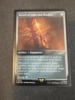 Sword of Light and Shadow (Foil Etched) Universes Beyond: Assassin's Creed Foil - Image 1