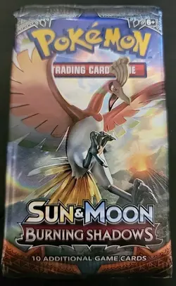 Pokemon TCG Sun & Moon BURNING SHADOWS BOOSTER PACK - New/Sealed - Image 1