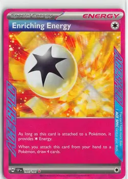 Pokemon TCG Surging Sparks Foil ACE SPEC Rare #191/191 Enriching Energy - Image 1