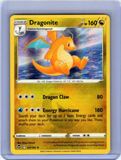 Dragonite Rare Holo 131/195 Pokemon Silver Tempest - Image 1