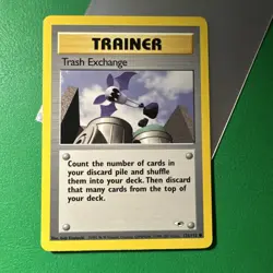 Trash Exchange 126/132 - Pokemon TCG Gym Heroes Unlimited WOTC NM - Image 1