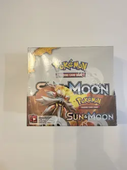 SEALED Pokemon TCG Sun & Moon Base Booster Box - Image 1