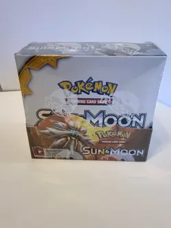 SEALED Pokemon TCG Sun & Moon Base Booster Box - Image 2