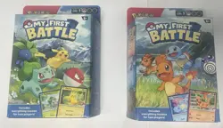 Pokemon My First Battle Deck x2 Sealed Set - Image 1