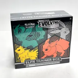 Pokemon ETB TCG Sword and Shield Evolving Skies Elite Trainer Box Sealed - Image 1