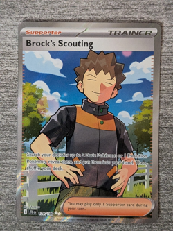 Pokemon TCG Brock's Scouting 179/159 Ultra Rare Holo - P091 - Image 1