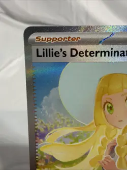 Pokemon TCG Lillie’s Determination Mega Evolution 184/132 SIR *Extremely Clean!* - Image 2