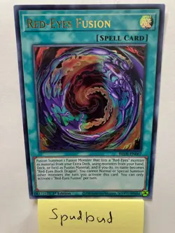 Red-Eyes Fusion Ultra Rare BROL-EN067 (Lightly Played 1st Edition) - Image 1