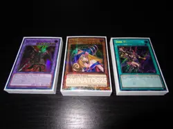 Yugioh Complete Dark Magician Girl Deck! Dragoon Chocolate Dragon Knight QCR - Image 1