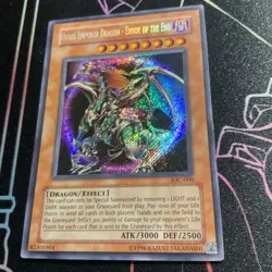 Chaos Emperor Dragon Envoy Of The End - IOC-000 - Secret Rare 2004 VLP yugioh - Image 1