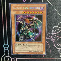 Chaos Emperor Dragon Envoy Of The End - IOC-000 - Secret Rare 2004 VLP yugioh - Image 2