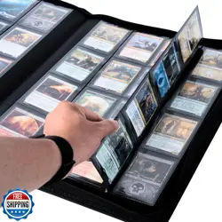 KUOOKING 1408+ Pockets Trading Card Binder, 16-Pocket Card Ablum Compatible w - Image 4