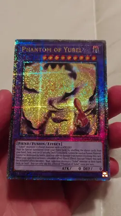 CGC Phantom of Yubel Quarter Century Rare Card BLTR-EN047 - Image 2