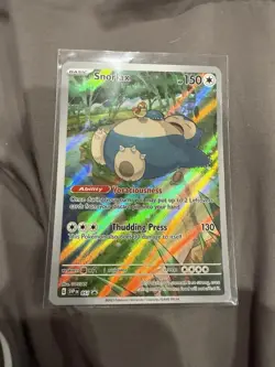 Pokemon TCG Snorlax Promo Card 051 SV Scarlet & Violet Near Mint Condition - Image 1