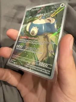 Pokemon TCG Snorlax Promo Card 051 SV Scarlet & Violet Near Mint Condition - Image 3