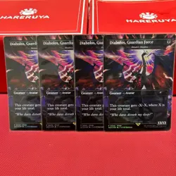 Mtg Death'S Shadow Ff English Version Promo Foil Set Of 4 - Image 1