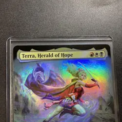 Mtg Ff Girl With Magical Powers Tina Expansion Art Foil English Version Mythic - Image 2