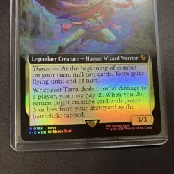 Mtg Ff Girl With Magical Powers Tina Expansion Art Foil English Version Mythic - Image 3