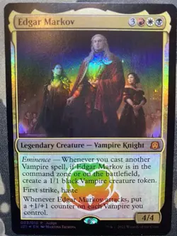 Mtg Edgar Markov/Edgar Markov Judgefoil - Image 1