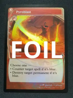 Mtg Pyroblast/Pyroblast Mb2 Future Frame English Version Foil - Image 1