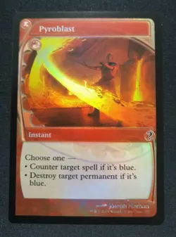 Mtg Pyroblast/Pyroblast Mb2 Future Frame English Version Foil - Image 2