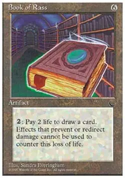 Book of Rass - Medium Play MTG Chronicles - Image 1