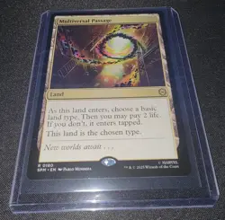 Multiversal Passage Regular NM Marvel's Spider-Man Magic the Gathering MTG - Image 1