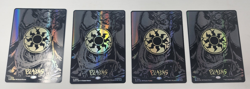 4x MTG Raised Foil Full-Art Plains (1950) Secret Lair Mana Symbiote Venom Magic - Image 3