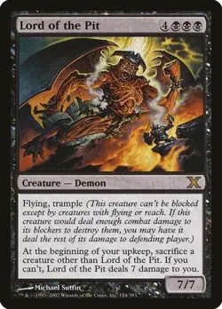 MTG Lord of the Pit Core Set 10th Edition Modern Magic the Gathering NM - Image 1