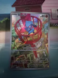 Riolu - 010 (Pokemon Center Exclusive) 010 Me: Mega Evolution Promo Holo - Image 1