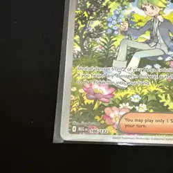 Wally's Compassion 186/132 Special Illustration Rare Pokemon Mega Evolution - Image 2