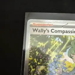 Wally's Compassion 186/132 Special Illustration Rare Pokemon Mega Evolution - Image 5