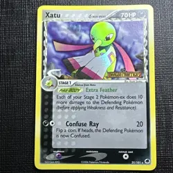 Pokemon TCG: Xatu 25/101 Stamped Reverse Holo EX Dragon Frontiers NM/MINT - Image 1