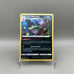 Galarian Weezing Holo Rare 042/072 - Shining Fates 2021 Sword & Shield Pokemon - Image 1