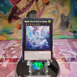 Chasma, Dragon Ruler of Auroras ALIN-EN047 1st Edition Secret Rare NM Yugioh - Image 1