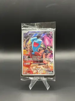SEALED Team Rockets Wobbuffet ETB Promo Card - Image 1