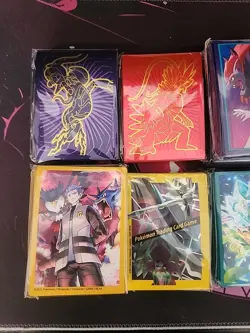 Pokemon TCG ETB Card Sleeves Lot of 11 Sealed Packs - Image 2