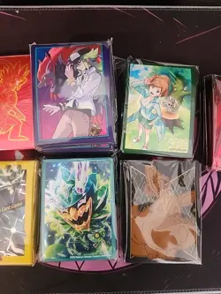 Pokemon TCG ETB Card Sleeves Lot of 11 Sealed Packs - Image 3