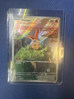Pokemon TCG Victini Full Art Holo Black Star Promo Card 208 - Image 1